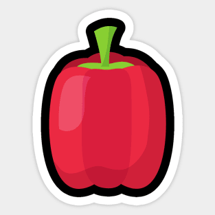 Red Paprika Sticker